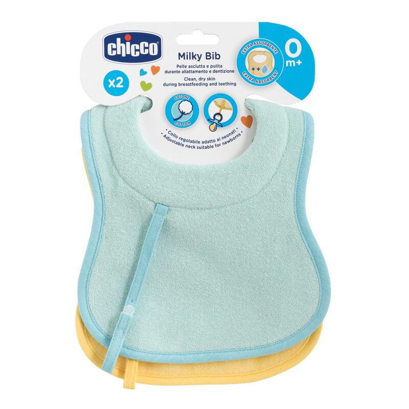Milky Bib (0m+) (Blue) (2 Pcs) image number null